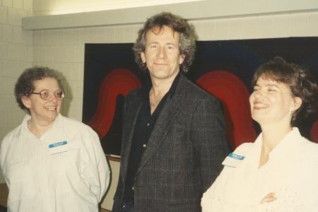 Photograph of Lee Landry, Frank Muller and Ann Badger