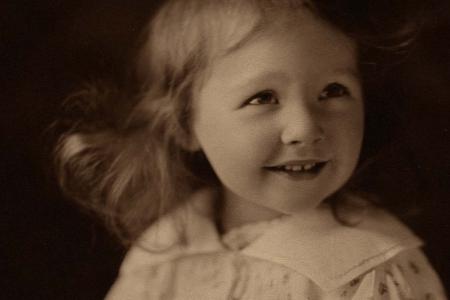 Photograph of Molly Brown Caren Fisher at Age 5