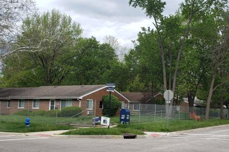 Photograph of Stafford Village, Taken from the Corner of Hartford Street and Stafford Avenue