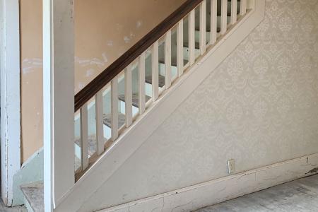 Photograph of Stairway at the Historic Gardner Homestead