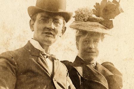 Photograph of Worthington Columbus and Sarah Wright Lewis