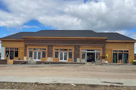 Photograph of Worthington Gateway Construction