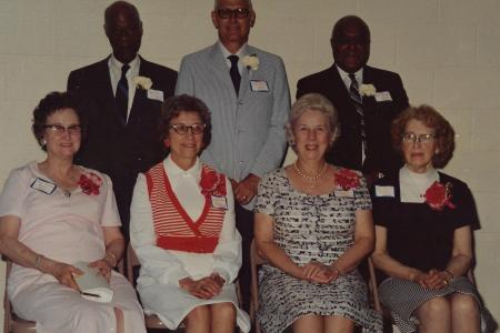 Photograph of Worthington High School Class of 1923 Reunion