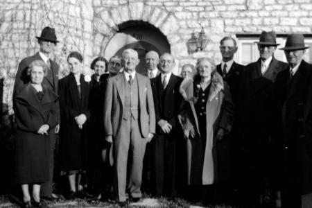 Photograph of the Brelsford's Fiftieth Wedding Anniversary