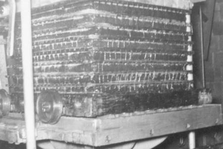 Photograph of the Cider Press on the Brown Fruit Farm