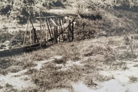 Photograph of the Irrigation Pump at the Brown Fruit Farm Apple House