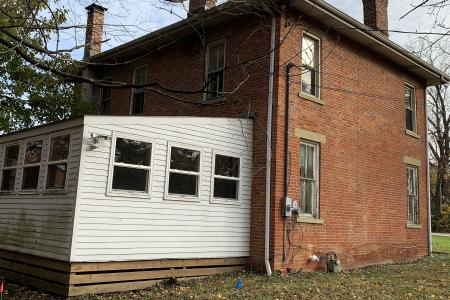 Photographs of the South Side of the Historic Gardner Homestead