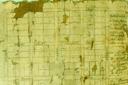 Plan of the Town Plat of Worthington in the State of Ohio