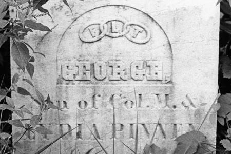 Tombstone of George Pinney