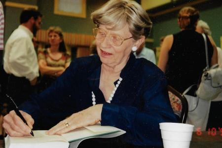 Virginia McCormick at Book Signing for "New Englanders on the Ohio Frontier"