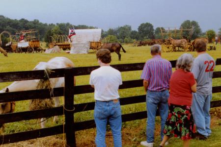 Wagon Train Encampment