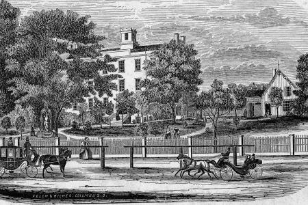Worthington Female Seminary Lithograph