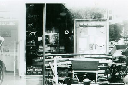 Worthington Hardware Window Display