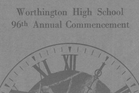 Worthington High School 96th Annual Commencement 1975