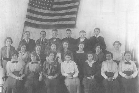 Worthington High School - Class of 1914