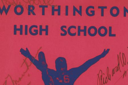 Worthington High School Football Program 1939
