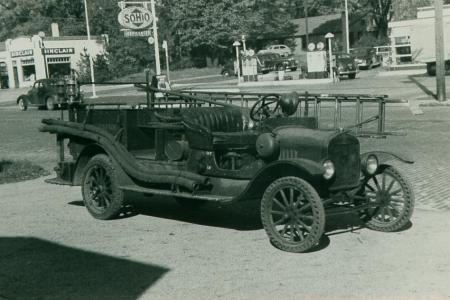 Worthington's First Fire Engine