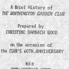 A Brief History of the Worthington Garden Club
