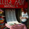 College Fair Display at Worthington Flea Market