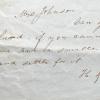 Letter to Achsa Johnson of Worthington, Ohio from H.G. Burr