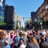 Marchers Prior to the Start of the 2022 Stonewall Columbus Pride March