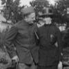 Photograph of Charles Dignan Wing and Harriet Elizabeth Putman in Military Uniform, 1919