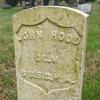 Photograph of John Hood Gravestone at Walnut Grove Cemetery