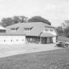 Photograph of the Apple House and Garages at the Brown Fruit Farm