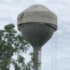 Photograph of the Worthington Hills Water Tower Being Primed for Repainting, 2020