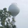 Photograph of the Worthington Hills Water Tower with Repainting Nearly Complete, 2020