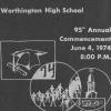 Worthington High School 95th Annual Commencement 1974