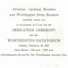 Worthington Natatorium Dedication